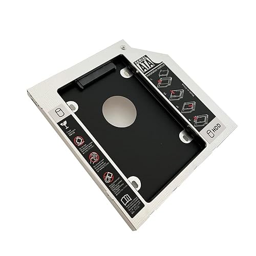 DY-tech 2nd Hard Drive HD SSD Caddy Frame Tray for Lenovo Flex2 15" + IdeaPad G70-80 Z70-80