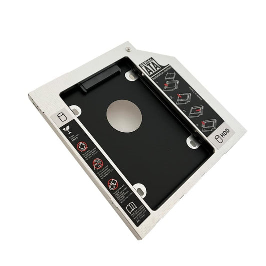 DY-tech 2nd SATA HDD SSD Hard Drive Caddy Frame Tray for Asus V551L Q550L Replace UJ897 UJ8E2 DVD