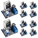 QCCAN 10PCS TDA2030A Audio Amplifier Module TDA2030 Power Amplifier Board 6-12V Speakers Module Converter