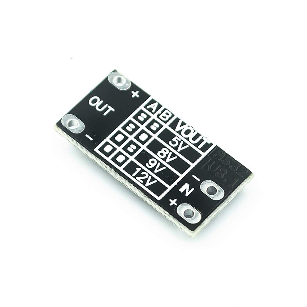Taidacent 10PCS 3.7V to 12V DC-DC Boost Step Up Converter Boost Converter Module 3.7V Lithium Battery Power Booster 12V Voltage Regulator