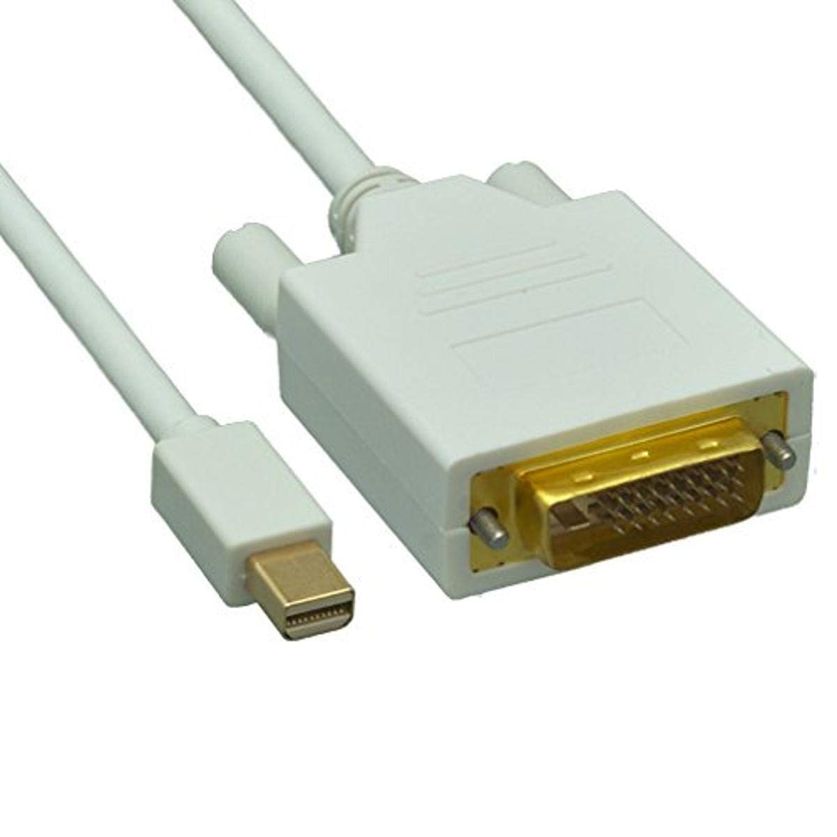 Unirise 3ft Mini Displayport to DVID Dual link Cable, Male- Male, 32AWG