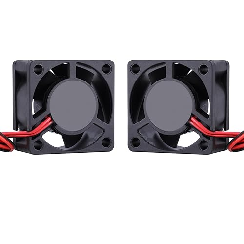 GBA-SZC 4020 Fan DC 24V,40mm x 40mm x 20mm Dual Ball Bearing Brushless Cooling Axial Fan for 3D Printers Extruder Hotend.(2PCS)