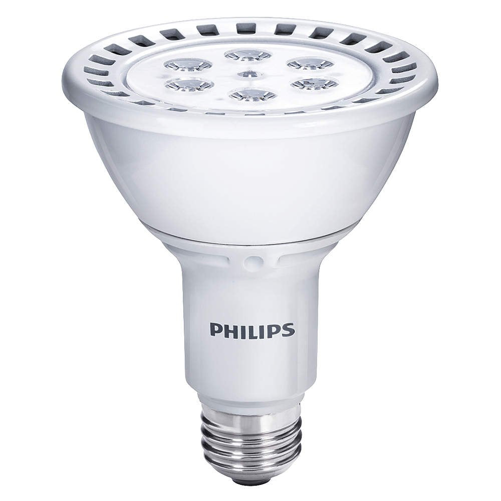 Philips 420471 13-Watt (65-Watt) PAR30L LED Flood Light Bulb, Dimmable