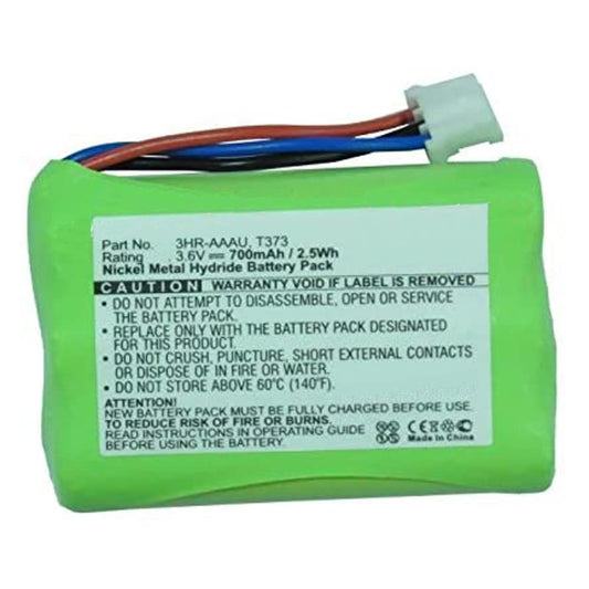MPF Products 700mAh 3HR-AAAU, 70AAAH3BMXZ, T373 Battery Replacement Compatible with Bang & Olufsen BeoCom 1, BeoCom 6000, BeoCom M6000, BeoCom M6000