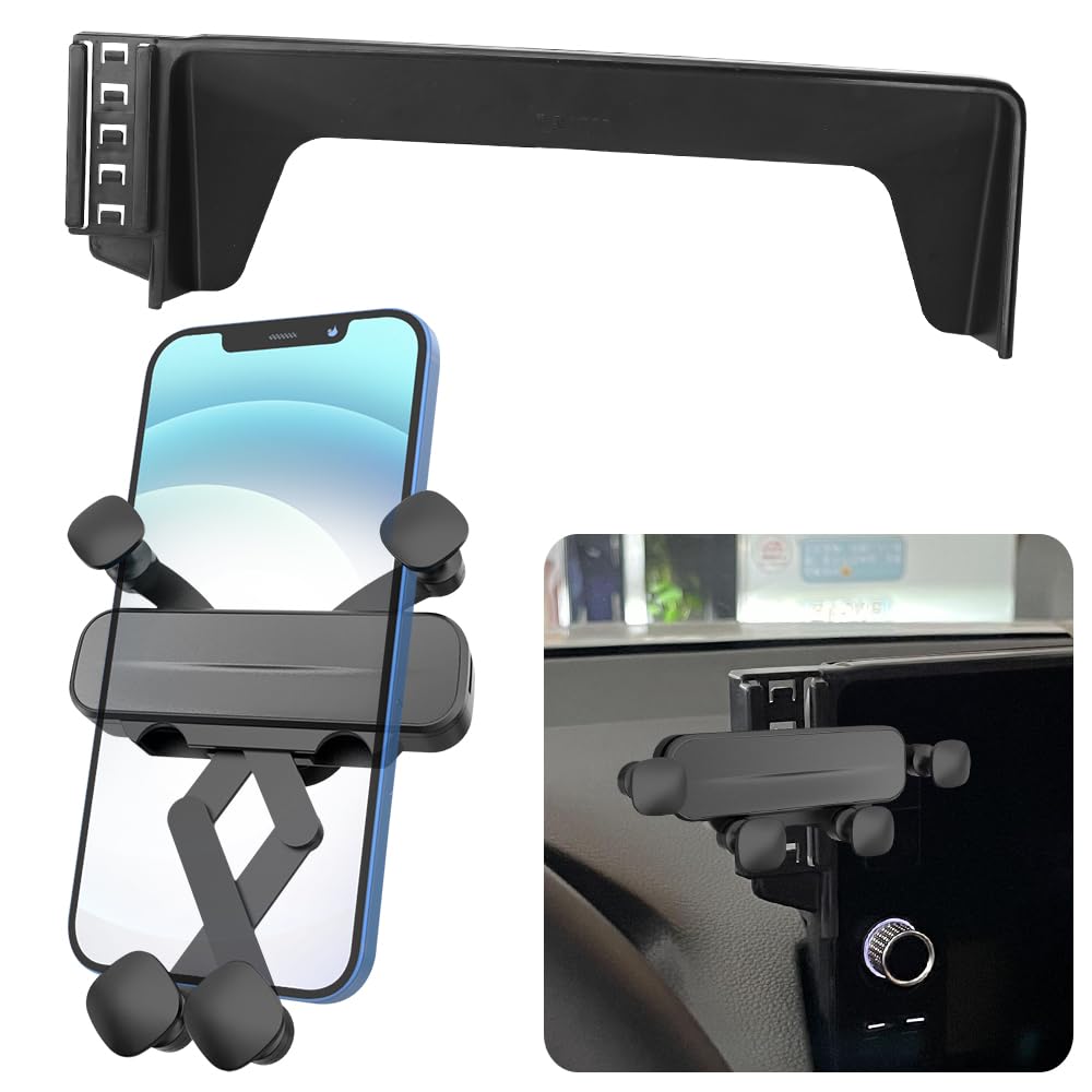 LUNQIN Car Phone Holder for Honda Civic Accessories 2022 2023 2024 2025 2026 Acura Integra 2023-2026 Auto Navigation Screen Bracket Interior