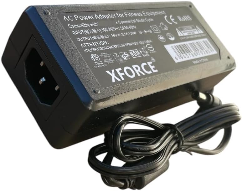 AC Adapter Compatible with NordicTrack Commercial S22i Studio Cycle Bike