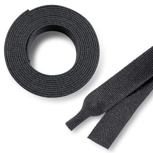 BuyUneed Braided Sleeving 2:1 Shrinkable Fabric Heat Shrink Tubing- Abrasion Protection Flexibility Wiring Harness Cable Sheath (1/2" ID, 30ft)
