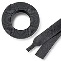 BuyUneed Braided Sleeving 2:1 Shrinkable Fabric Heat Shrink Tubing- Abrasion Protection Flexibility Wiring Harness Cable Sheath (1/2" ID, 30ft)