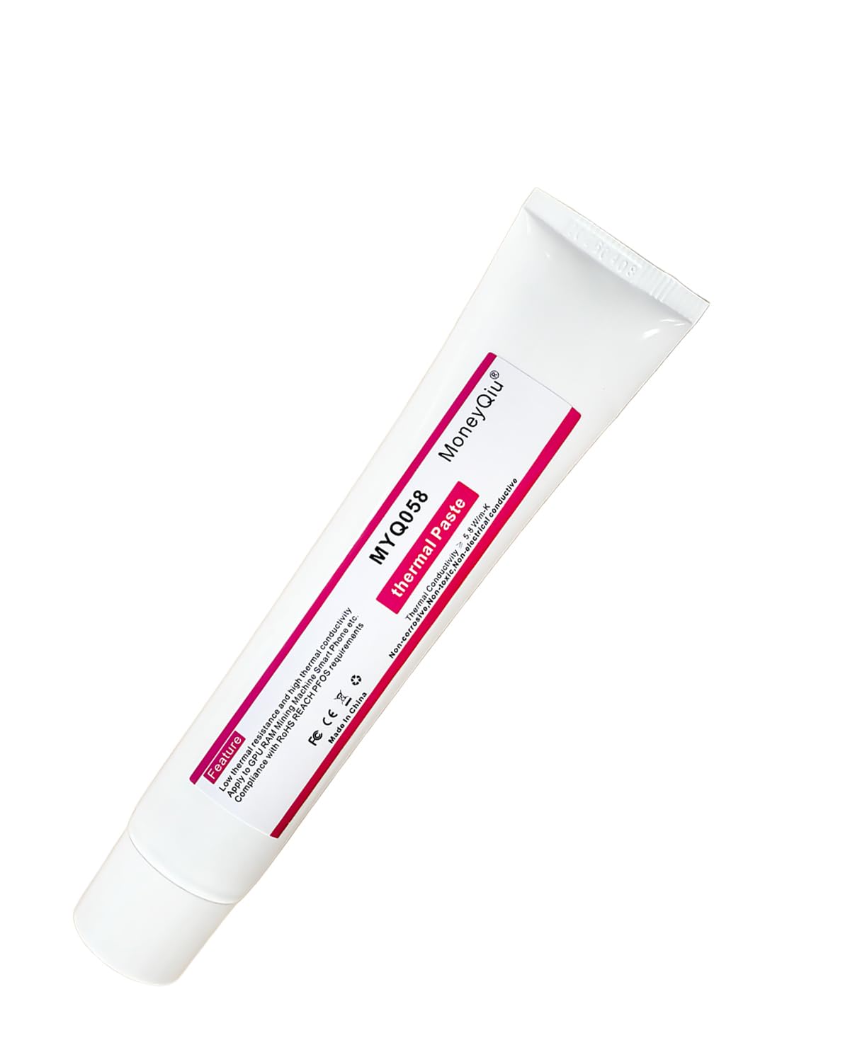 MYQ058-100g CPU Thermal Heatsink Grease Paste Compound Thermal Conductivity: >5.8W/m-k Carbon Based High Performance for CPU PC GPU -100 Grams