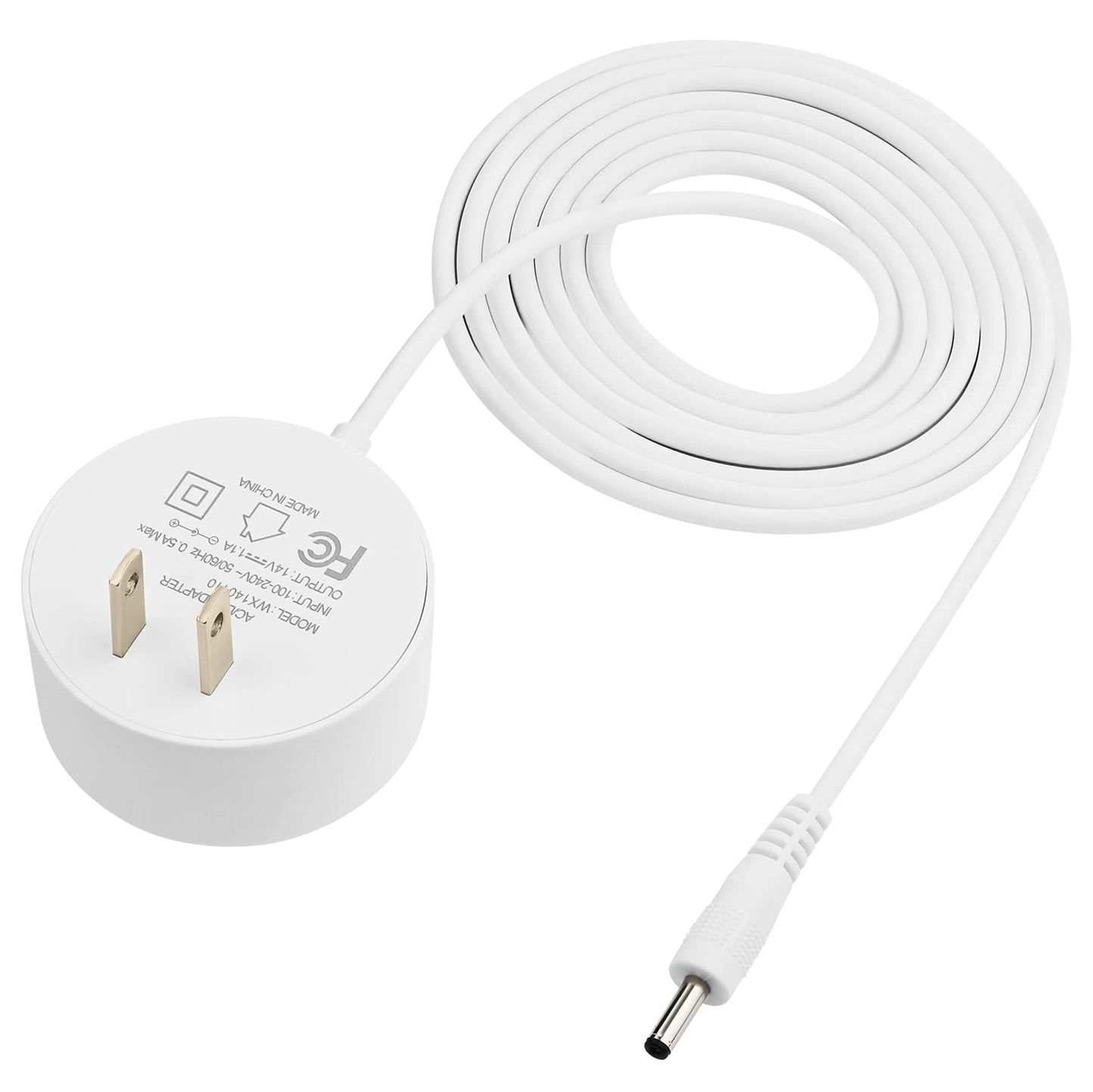 Vebner 6-Foot Power Adapter Compatible with Google Nest Mini, Nest Hub, Nest WiFi Router and Nest WiFi Point Power Cable (Long)