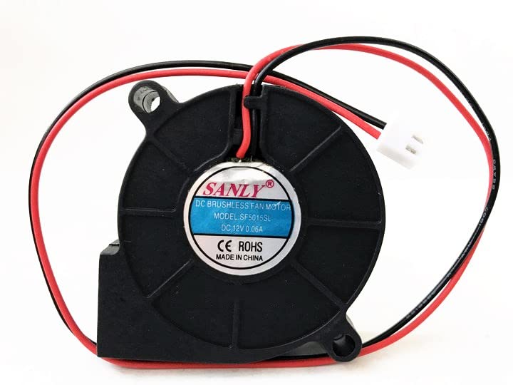 for SF5015SL Fan 12V 0.06A 5CM Blower Fan