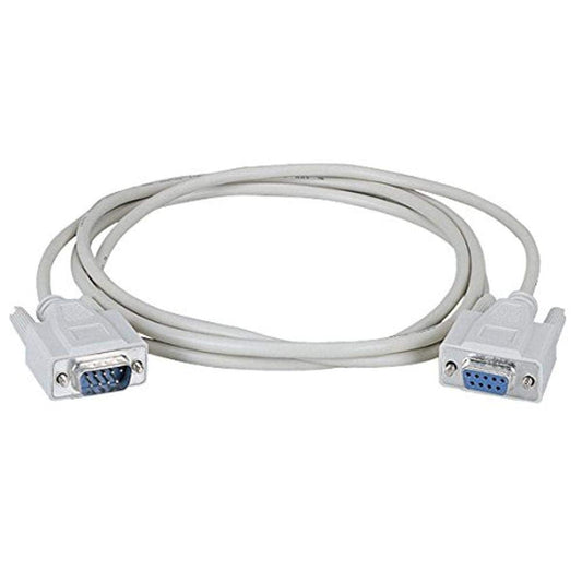 Black Box RS-232 Serial Cable - Shielded, PVC, Molded, DB9 Male/Female with THUMBSCREWS, 1