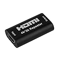 4K UHD HDMI Extender - Female to Female HDMI Repeater for Oculus Rift and More - Up to 40 Meters Lossless Transmission-A
