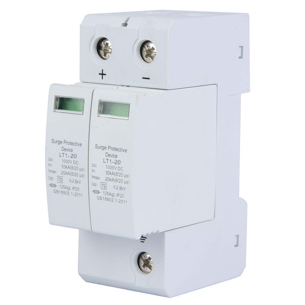 Voltage Arrester Device 2P Protective Device DC Photovoltaic Protector Low Voltage Arrester 3.0KV