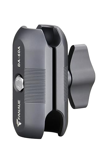 FANAUE Double Socket Arm - Full Length 2.36" Compatible with 17mm Ball Head to B Size 1" Ball Components