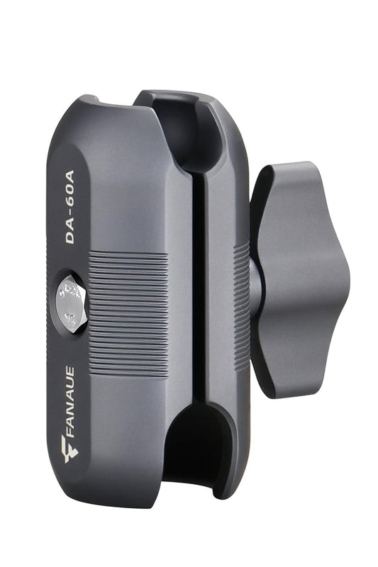 FANAUE Double Socket Arm - Full Length 2.36" Compatible with 17mm Ball Head to B Size 1" Ball Components