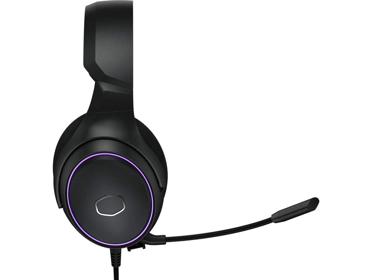 Cooler Master MH650 Gaming Headset with RGB Illumination, Virtual 7.1 Surround Sound, Durable Aluminum Frame, Detachable Omni-Directional Boom Mic