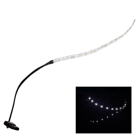 30cm Modding PC Computer Case LED Strip Light 18 LED Long Molex Connector White