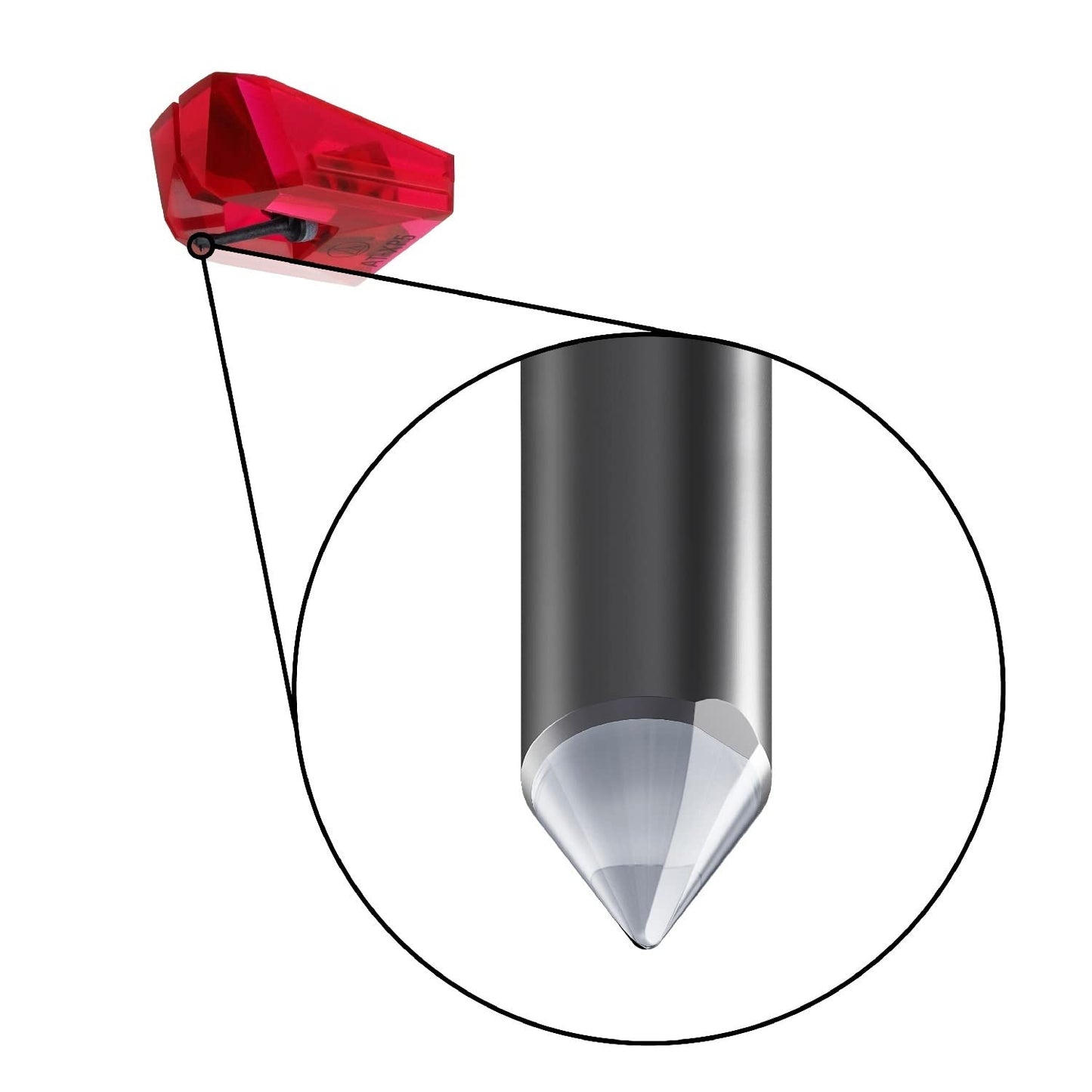 Audio-Technica ATN-XP5 Elliptical Replacement Turntable Stylus for AT-XP5 Cartridge
