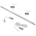 Armacost Lighting RigidStrip 12V 12" Linkable LED Strip Light Diffuser Kit 4000K 321130