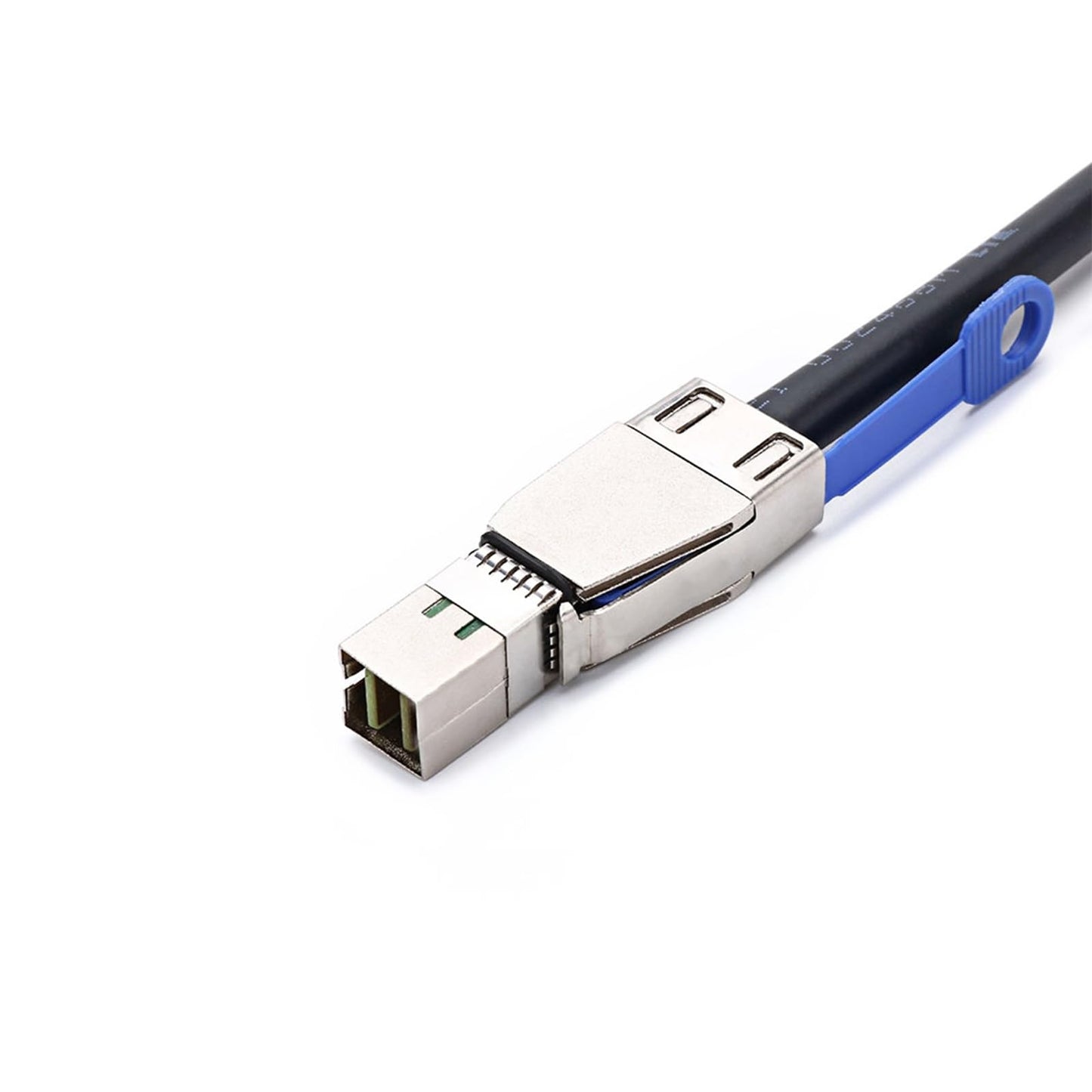 Heretom SFF-8644 to 4 Sata 7 Pin Cable, External Mini SAS HD SFF-8644 to 4 Port SATA Cable, Hard Disk Data Server Raid Cable 1 Meter 3.2 FT