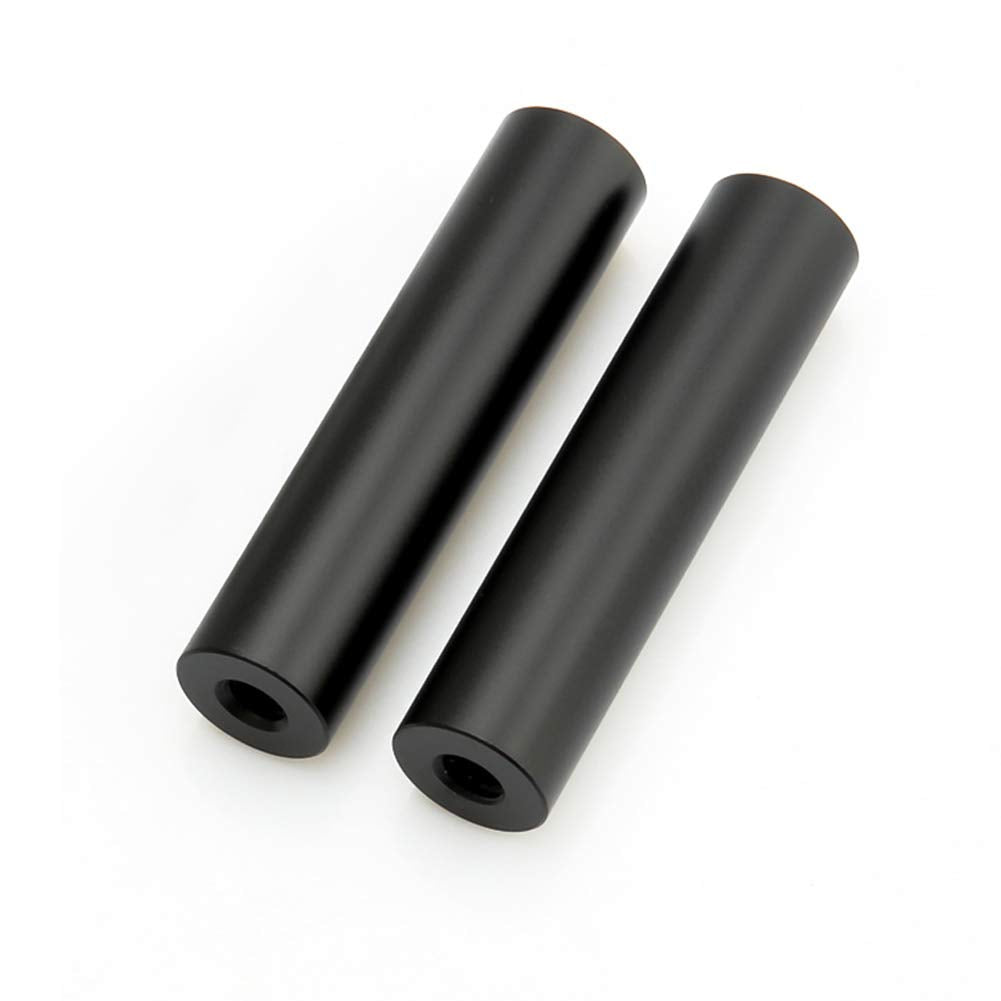 NICEYRIG 2.5 Inch 15mm Rod with 1/4’’-20 Threaded Holes for 15mm Railblock Support, Clamp Mount - 027