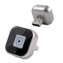 [2026 Upgrade] 2-in-1 Wireless CarPlay and Android Auto Adapter, Plug & Play, 5GHz Dual-Band Zero Latency, with USB/USB-C Converter