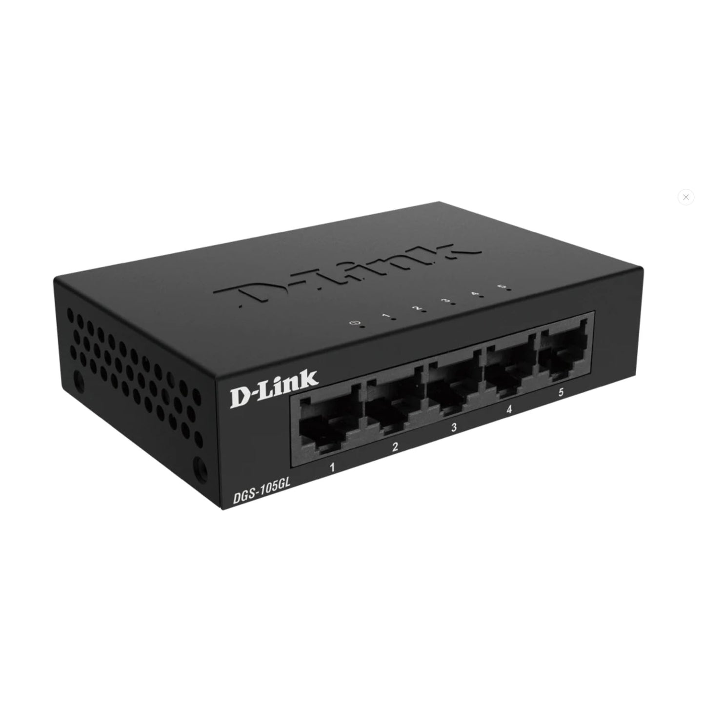 D-Link Ethernet Switch, 5 Port Gigabit Unmanaged Desktop Plug and Play Sturdy Metal Housing Fanless Design EEE (DGS-105GL-V2)