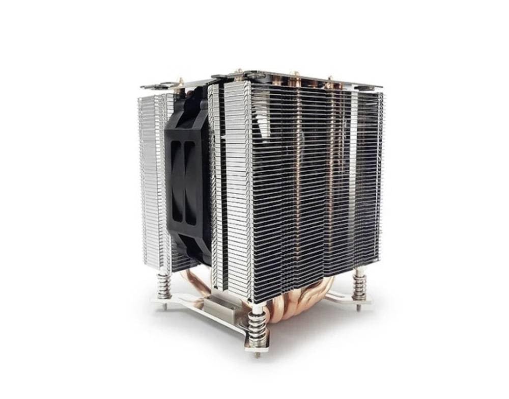 Dynatron Q11 4U Heatpipe with Aluminum Base and Fin Stack Active Cooler for Intel LGA1700 Socket