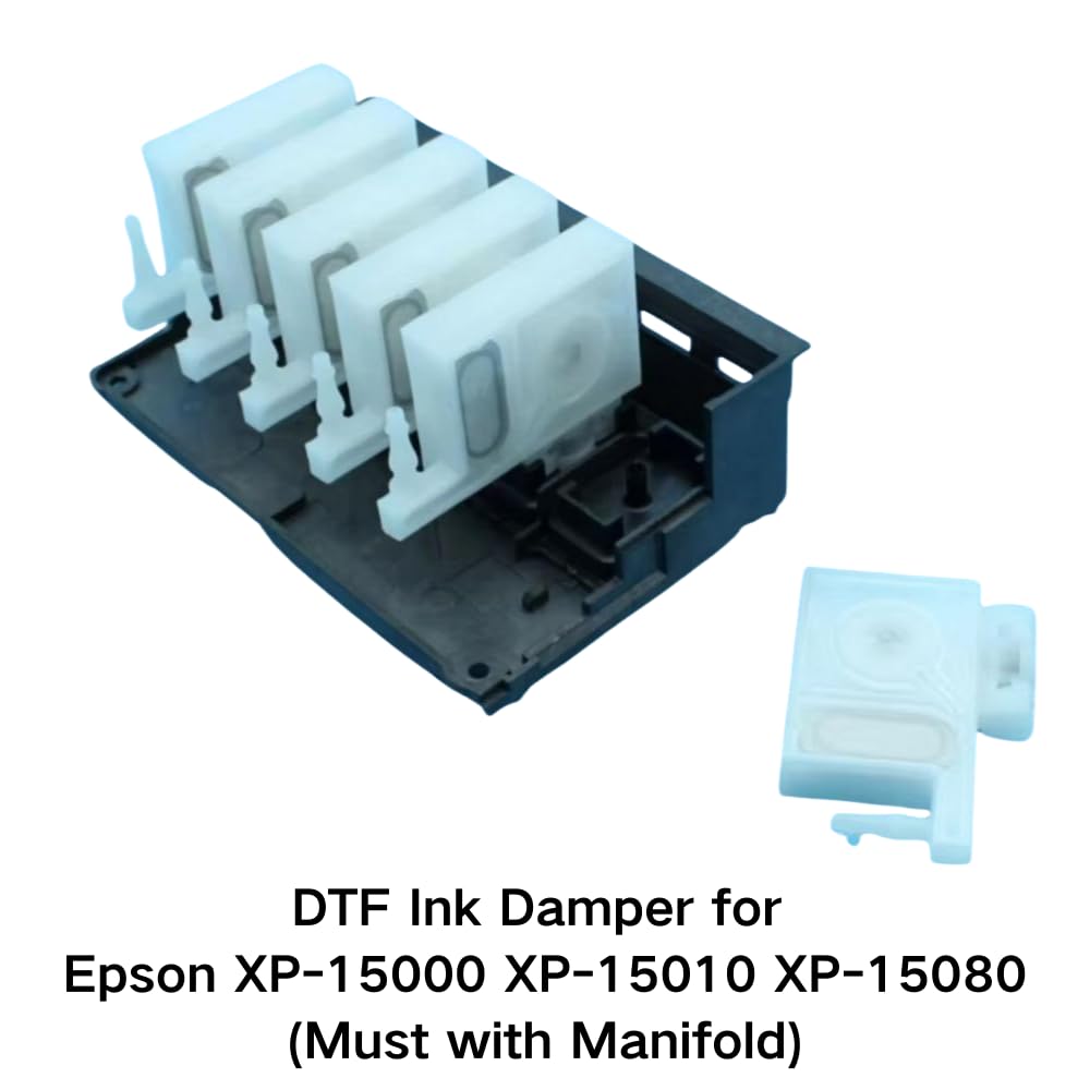 6PCS DTF Ink Damper for XP-15000 XP-15010 XP-15080 L1800 L805 - DTF Printer Damper Filter for XP-15000 DTF Conversion Kit, CISS Ink System Damper
