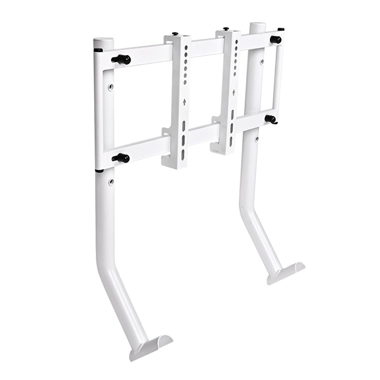 Thermaltake GR300 Racing Simulator Monitor Stand; Single Monitor or TV; 32" to 50" Screens; VESA Mounting; Powder Coated Steel; White