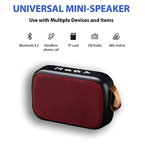 Tek Styz Bluetooth Portable Wireless Speaker Compatible with Samsung Galaxy S20 FE Fast Pairing, Soft Stylish Fabric Design for 6Hours+
