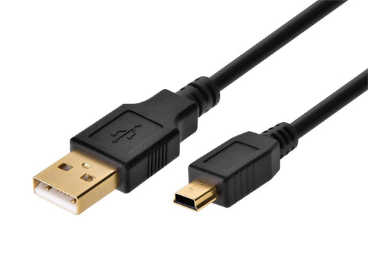Excelshots USB Data File Transfer Cable for Camera | PC Interface Cord to Computer | Compatible with Canon PowerShot Rebel EOS T3i T3 T4 T4i T5 T6 T7