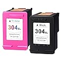 Compatible for HP 304XL Ink Cartridges Combo 304XL High Yield Inkjet Printer Cartridge for HP AMP 100 120 125 130 for HP Deskjet 2620 2622 2632 for HP