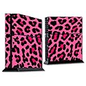 MightySkins Skin Compatible with Sony PS4 Console - Pink Leopard | Protective, Durable, and Unique Vinyl Decal wrap Cover | Easy to Apply, Remove,