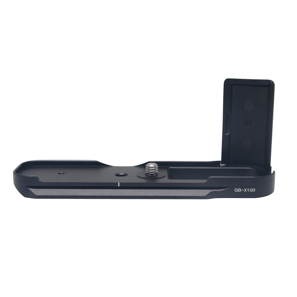 Mcoplus GB-X100 X100 Metal Hand Grip+Quick Release L Bracket as MHG-X100 Replacement fit Fujifilm Fuji X100 X100S X100T