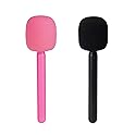 FONDFRAMORY Mic Holder for DJI Mic 1/2, Interview Microphone Handle for Rode Wireless GO I/II/ME/Pro, Wireless Lavalier Microphone Handheld Adapter