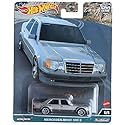 Hot Wheels Mercedes Benz 500 E, Canyon Warriors Car Culture 5/5 [Silver/Gray]