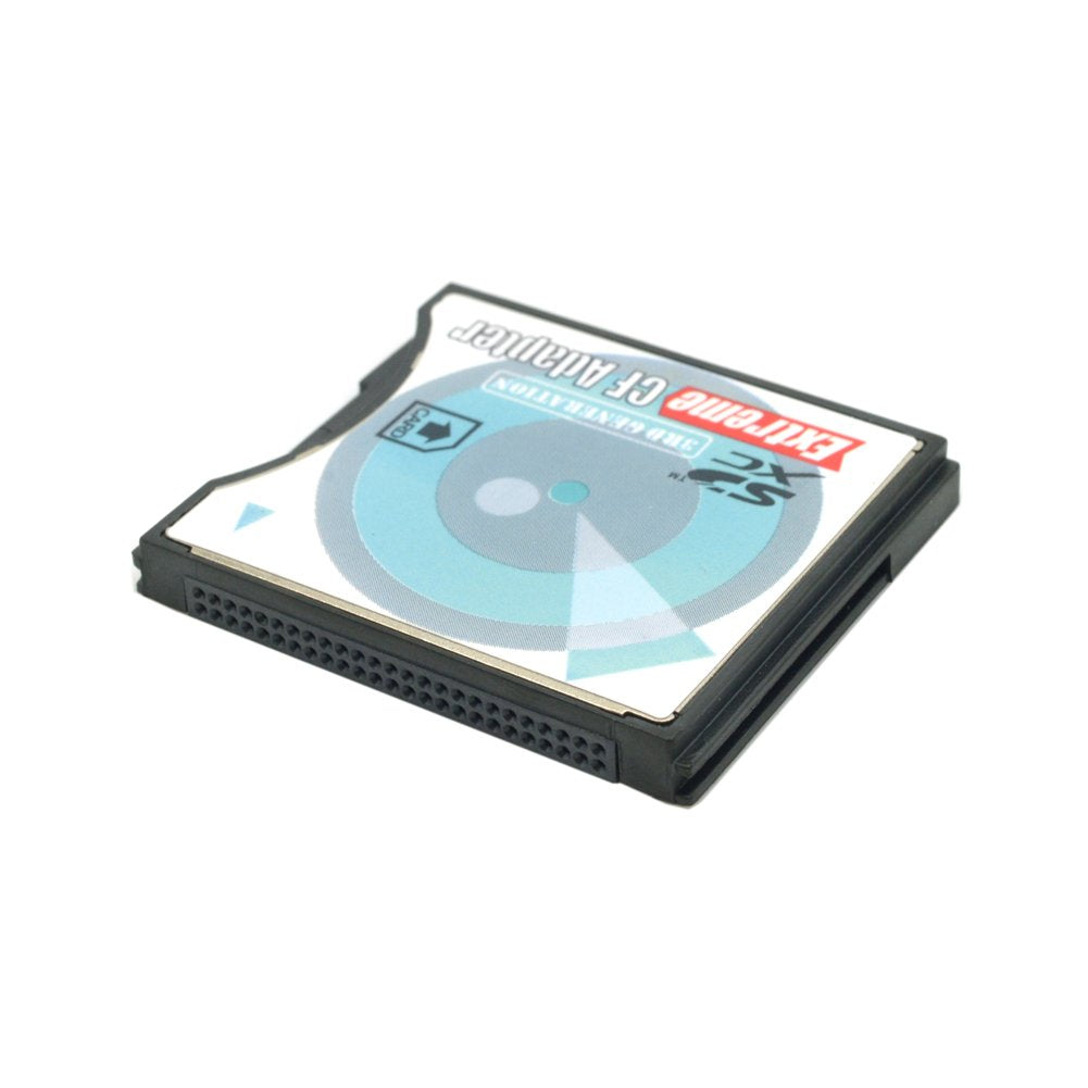 Abuycs Extreme Speed SD/SDHC/MMC/Eye-Fi Card to Compact Flash CF Type II Adapter for Professional DSLR Digital SLR Camera Canon 50D, 5D Mark II, 5D