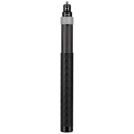 Inksoon from 26cm Extended to1.2m Long Invisible Carbon Fiber Selfie Stick for insta360 x5 x4 Insta 360 x5 x4 x3 x2 x Action Camera Accessories (Grey)