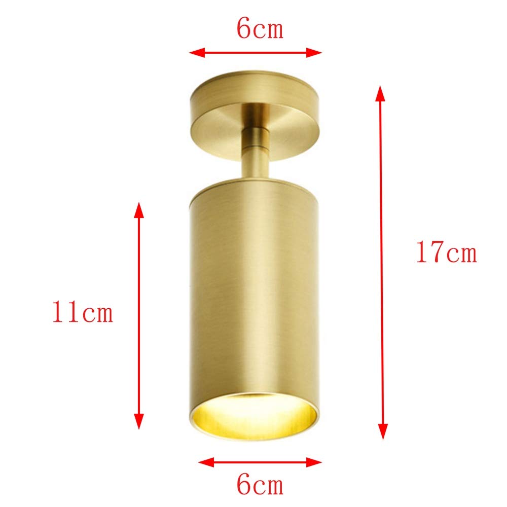 Lywins Gu10 Modern Gold Led Ceiling Spot Light 360° Adjustable Downlight Ceiling Light Clothing Shop Showrooms Exhibition Spotlight Picture Light