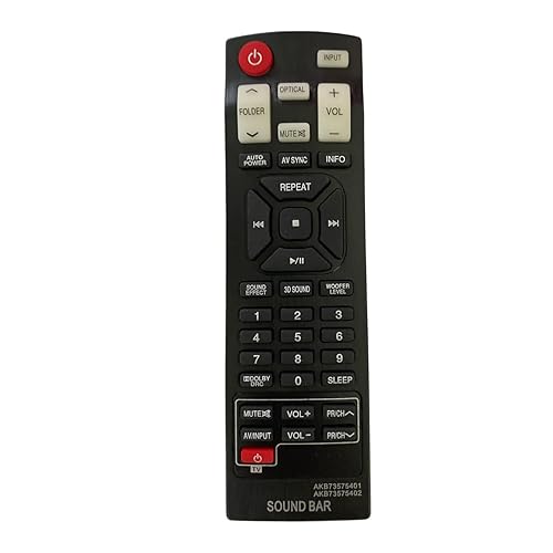 GHUST AKB73575401 Remote Control Replacement for LG Home Theater SoundBar NB2520A NB2420A NB3520A NB5540A NB5541 NB2430A NB4540