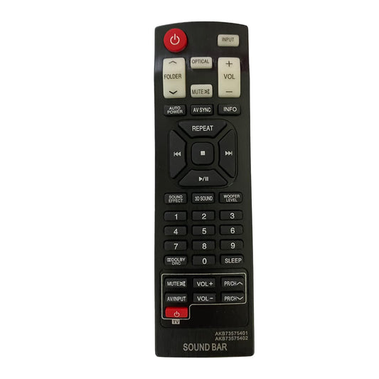 GHUST AKB73575401 Remote Control Replacement for LG Home Theater SoundBar NB2520A NB2420A NB3520A NB5540A NB5541 NB2430A NB4540