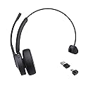 Yealink BH70 Mono Teams Wireless Headset with Mic for Work, Microsoft Teams Certified Bluetooth Headphone for 35h Calling, 91g All-Day Wearing