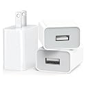 3Pack USB Camera Charger 5V 2A 10W AC DC Power Adapter for Wyze Cam V1 V2 V3 V4 Pan, Google Nest Cam, Blink 4/3/Mini XT/XT2, Ring Spotlight Ring Stick