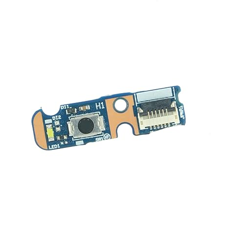 Replacement Power Button Board for Lenovo Yoga 7 15ITL5 7-14ITL5 5C50S25115 455.3DV12.104 NBX0001TW10 NBX0001TW00
