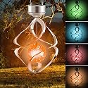 Solar Lights Outdoor Wind Chimes LED Colour Changing Hanging Light