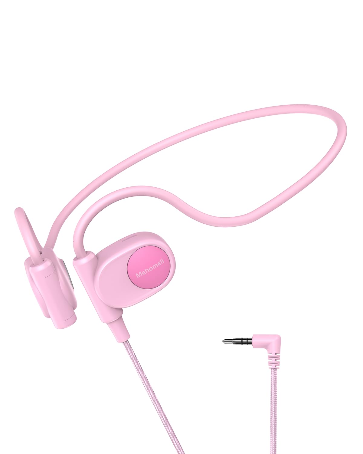 Mehomeli Kid Headphones for School, Air Conduction Open Ear Headphones, 3.5mm Jack Wired Cord, Ultra-Comfort, Ergonomic and Lightweight Design…