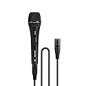 Phenyx Pro Vocal Microphone, Supercardioid Dynamic Mic with 16.4 ft XLR Cable, Mic Clip, Storage Bag, Wired Handheld Microphone for Singing, Stage