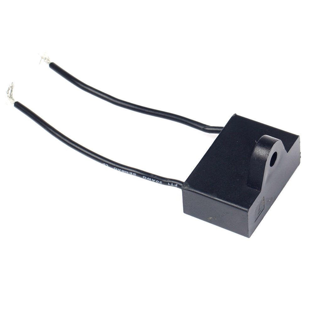 GAOHOU 3 PCS 2 Wire Ceiling Fan Capacitor CBB61 4.5uf 250V AC 50/60 Hz Power Relay